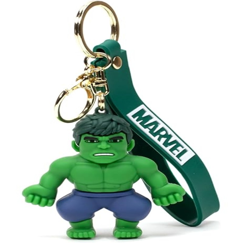 hulk silicone keyring