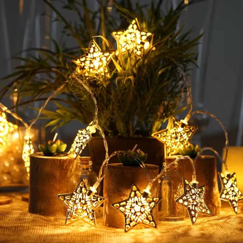 LED Star Fairy String Lights